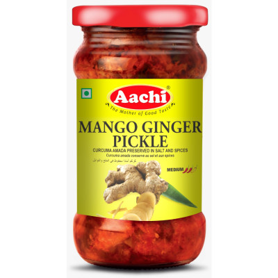 AACHI MANGO GINGER PICKLE 300GM (1X24)